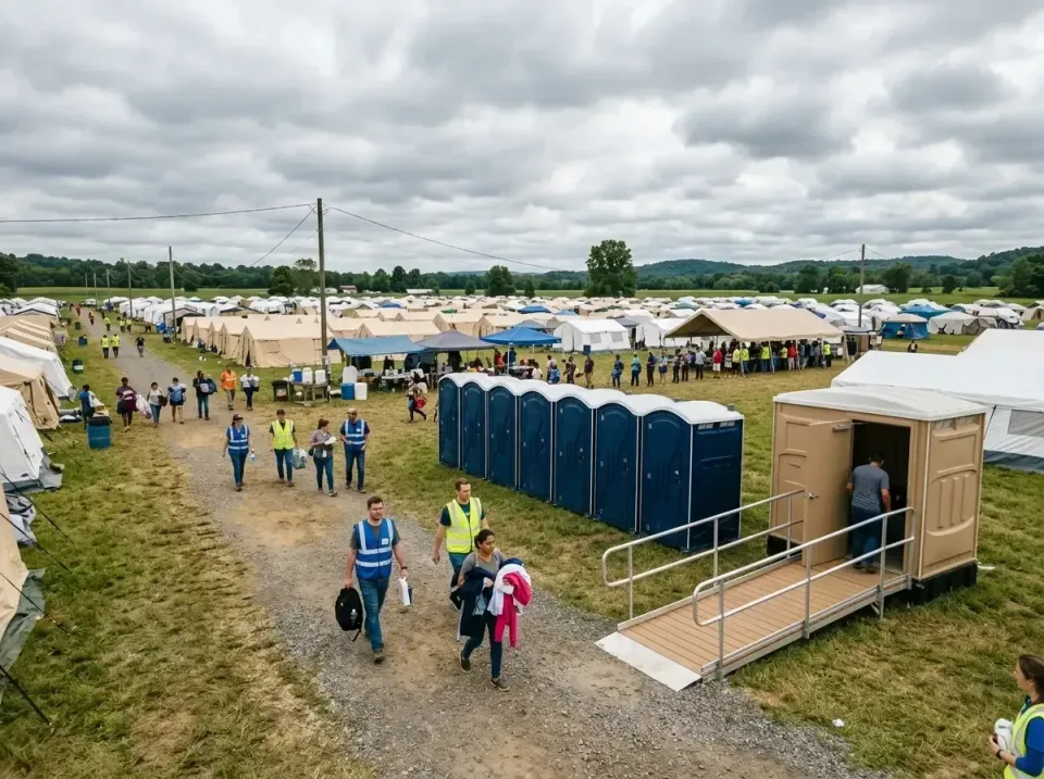 disaster-relief-camp-restrooms-010 — frequently asked questions, Dumpster & Portable Bathrooms Rental in Georgia